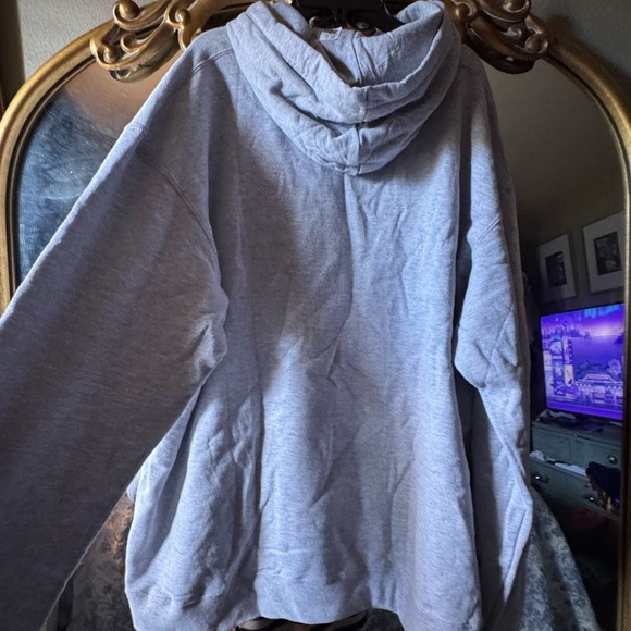 Port and Company Gray Marvel Hoodie - Picture 4 of 7